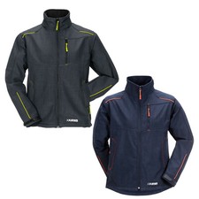 PLANAM Neon Softshell Jacke Winterjacke Arbeitsjacke WORKWEAR Herren Jacke