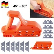 Handhobel Gipskartonplatten Schnellschneider Kantenhobel 45° 60° Für Gipskarton