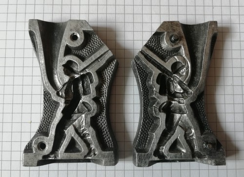 Giessform soldat mit - giessform, gewehr