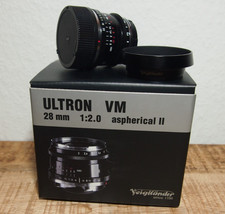 Voigtländer Ultron VM 28mm 2.0 aspherical II VM