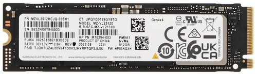 Ssd mit 512gb samsung - 512gb,