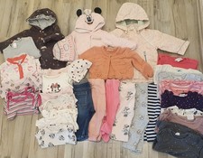 30 teiliges Bekleidungspaket Baby/Mädchen, 62 - 68, verschiedene Marken