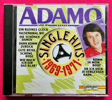 CD Adamo_Single-Hits 1969-1971_Ein kleines Glück_Gute Reise, schöne Rose_srgut_