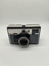 Pentacon Electra 2 Fotokamera Lens Objektiv Domiplan 2,8/45 mit Tasche