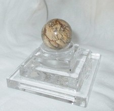 Landschaftsjaspis~Edelstein~Kugel~3,0 cm~Massage~Zimmerbrunnen ~ kalibriert