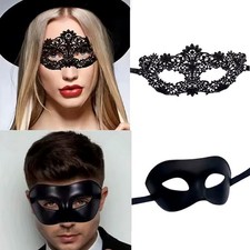 Halloween Masken Venezianische Maske Kostüm Maskerade Karnevalsmaske Augenmaske