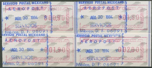 Mexiko 1994 automatenmarke - mexiko,