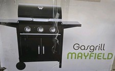 Tepro Gasgrill Mayfield – 3x Edelstahl-Brenner leistungsstark, Piezo-Zündung & T