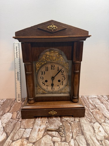 Vintage holz klammer kaminuhr - vintage,