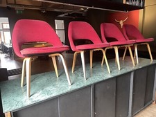 Knoll Saarinen Conference Chair Stoff / Top-Zustand Tulip 20th Century Modern