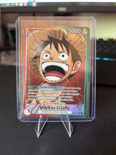 One piece tcg monkey d - one,