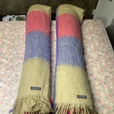2x Foxford Mohair Decke Irland