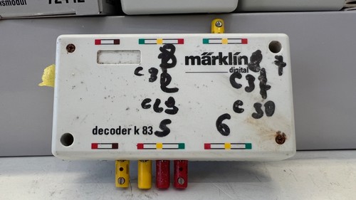Märklin 60830 decoder k83 - mÄrklin, ho