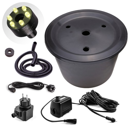 Springbrunnen set pumpe - set, mit
