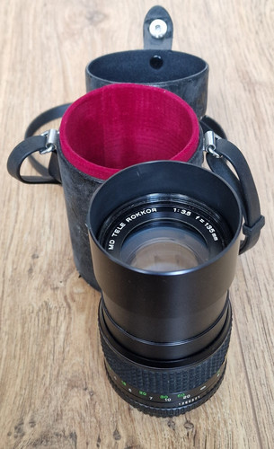 Minolta tele rokkor 135mm - md,