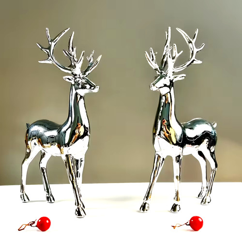 Hirsch deko figuren 2er - deko,
