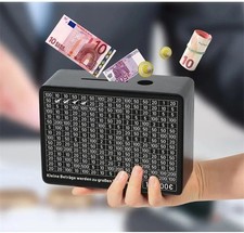 Retro Holz Spardose mit