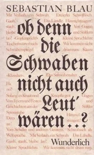 Denn die schwaben nicht - ob,