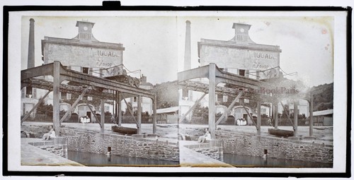Frankreich hafen bau c1860 - hafen,