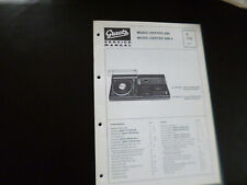 Original Service Manual Schaltplan Graetz Music Center 306 Music Center 306a
