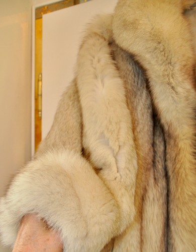 Pelzmantel saga fox silber - saga,
