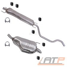 AUSPUFFANLAGE MITTEL