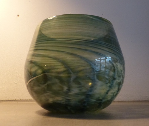 Studio art glas vase - art,