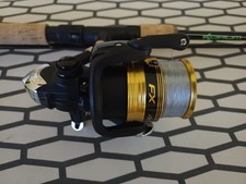 Shimano FX 4000 FC Spinning Angelrolle Beidhändig - Schwarz/Gold