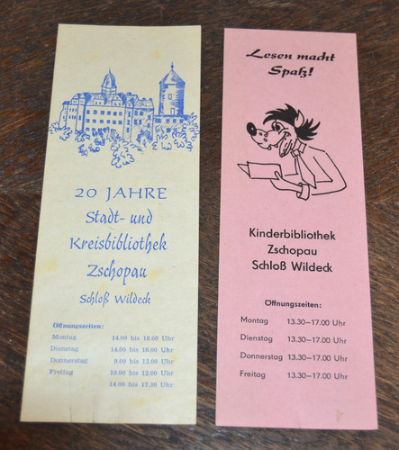 Reklame lesezeichen 1975 - reklame,