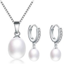 FLORAY PERLEN SCHMUCKSET 925