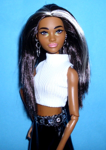Barbie nikki schwarz silber - *barbie, nikki*schwarz-silber