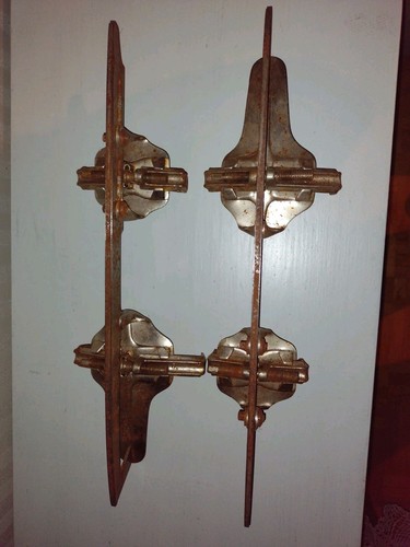 Alte antike schlittschuhe - alte,