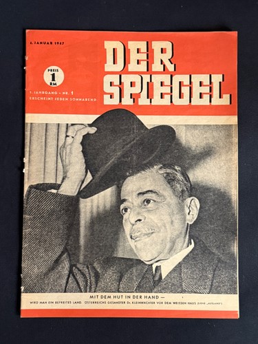 Der spiegel jahrgang 1 - der, 1.