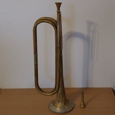 Antikes Signalhorn A.K. Hüttl