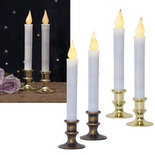 2er Set LED Stabkerzen mit