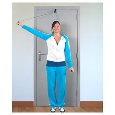 Shoulder Rope Pulley-Set Fitness Seil Gymnastik inkl. Handgriffe und Befestigung