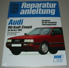Reparaturanleitung Audi 90 Typ 89 B3 5 Zylinder 2.0 2.3 10 20 V ab 1988 Buch Neu