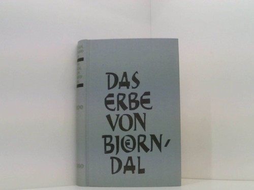 Das erbe von björndal - erbe,