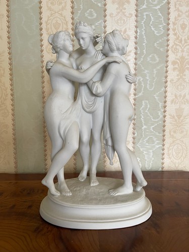 Bisquit porzellan figur - bisquit,