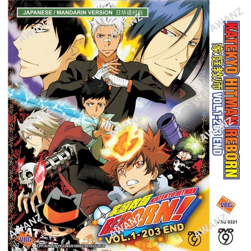 Dvd anime katekyo hitman - dvd,