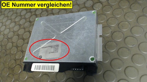 Steuergerät einspritzung bmw - steuergerät,
