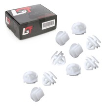 10x Radlauf Radlaufleisten Befestigungs Clips für Peugeot 106 I