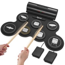 Tragbare E-Drum Pad Set mit