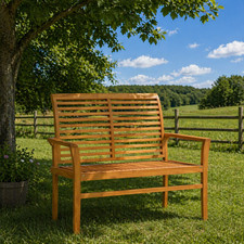 Gartenbank 112 cm Teak