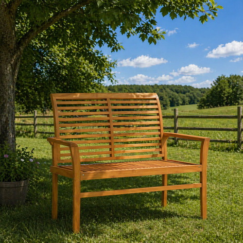Gartenbank 112 teak - 112, cm