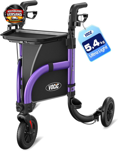 Leichter dreirad rollator - dreirad-rollator, für