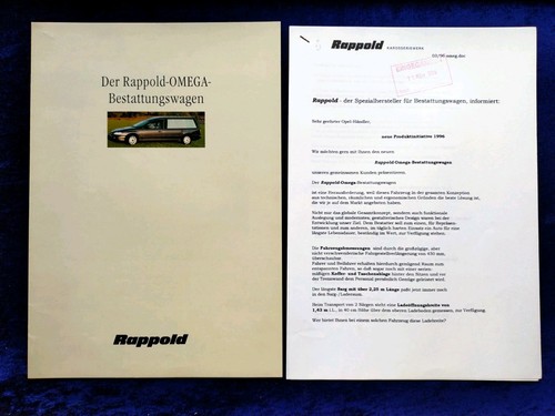 Opel omega leichenwagen - b,