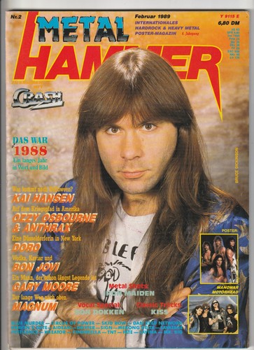Metal hammer 2 1989 - ✪, bruce