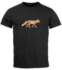 Herren shirt aufdruck fuchs - herren, t-shirt