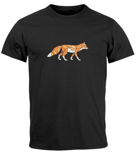 Herren shirt aufdruck fuchs - herren, t-shirt